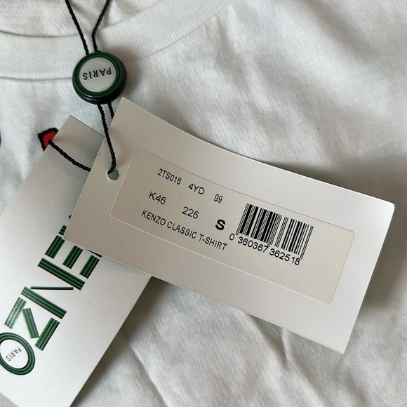 NWT 🥰KENZO Paris t-shirt with letter print, fun, quality - Picture 4 of 7